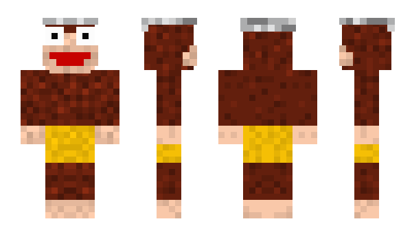 Minecraft skin ApeEscape