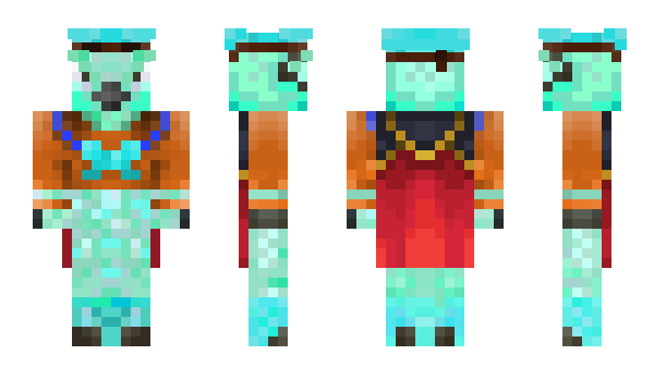 Minecraft skin AestheticCloak