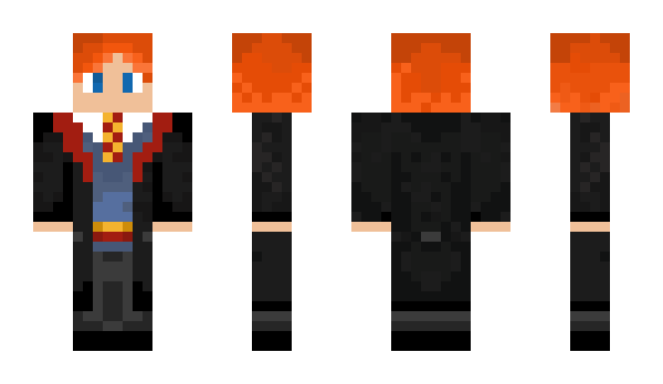 Minecraft skin Orangefriend
