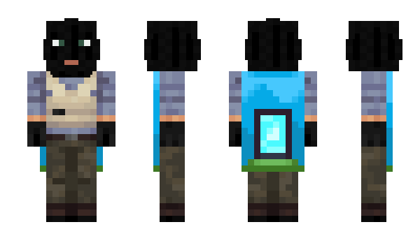 Minecraft skin Thinkar