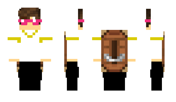 Minecraft скин по нику AZBYSZE