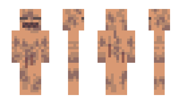 Minecraft skin Akute
