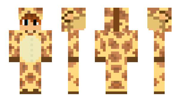 Minecraft skin KampfGiraffe