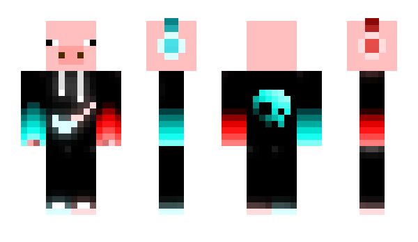 Minecraft skin JaPig