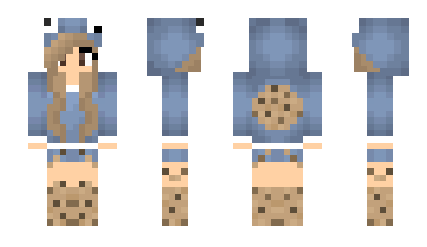 Minecraft skin adriana_knz