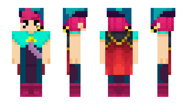 Minecraft skin ZeroSkillGaming