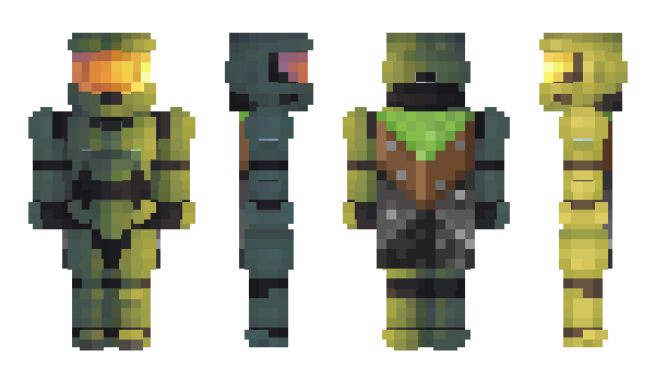 Minecraft skin Roothulhu
