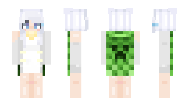 Minecraft skin Miaqui