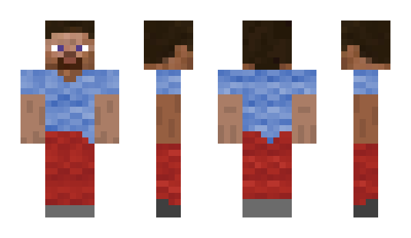 Minecraft skin deklaswas