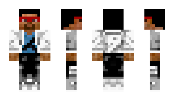 Minecraft skin KvatRo