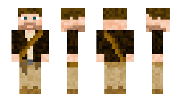 Minecraft skin Offizier