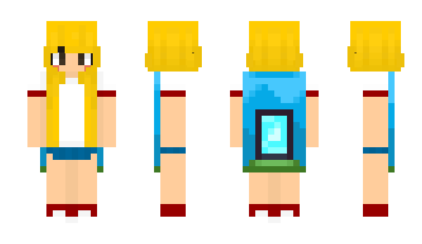 Minecraft skin haerin8