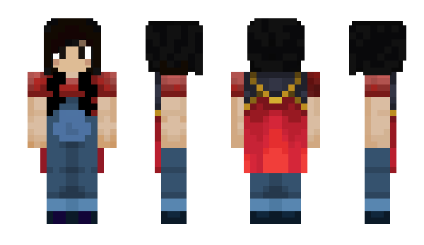 Minecraft skin Hayleyn