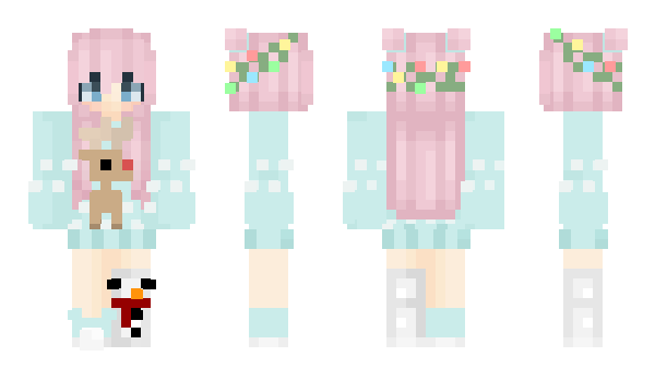 Minecraft skin RadiantOrchid