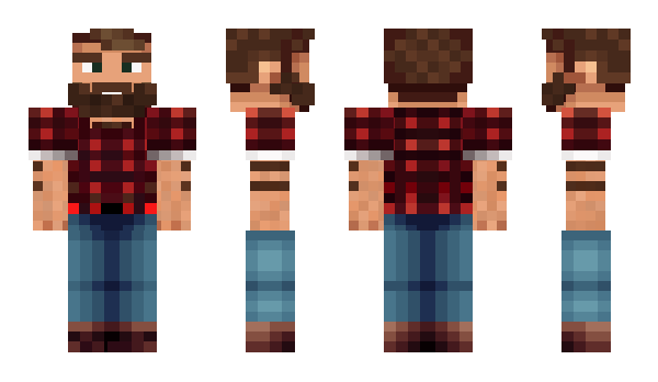 Minecraft skin Nerkii