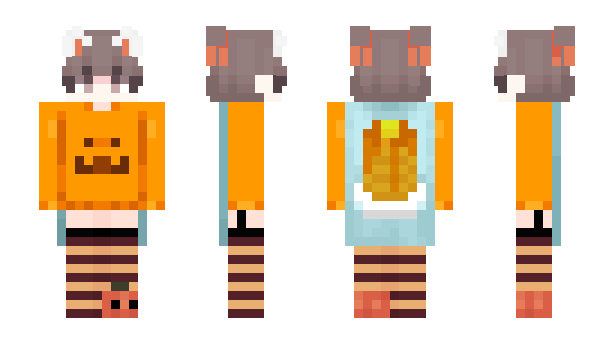 Minecraft скин по нику Minned