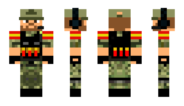 Minecraft skin KrYkUsH