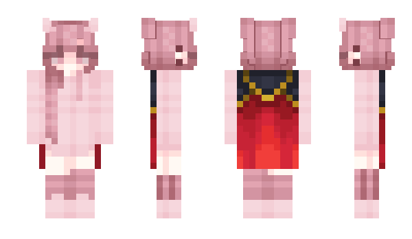 Minecraft skin Xaia