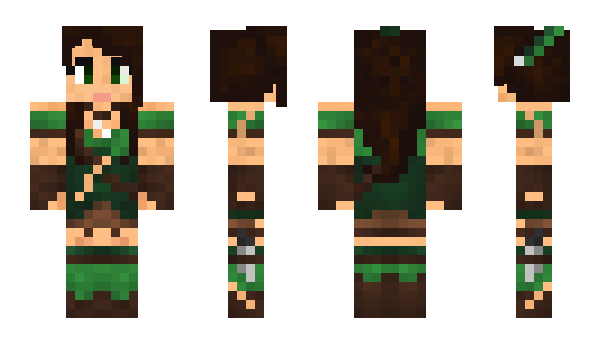 Minecraft skin Yordela