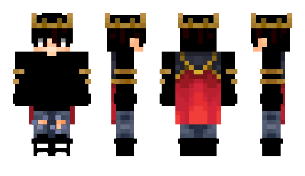 Minecraft skin Goldeenzy