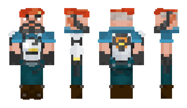 Minecraft skin Surubi