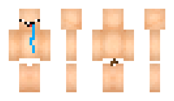 Minecraft skin BranchyPants