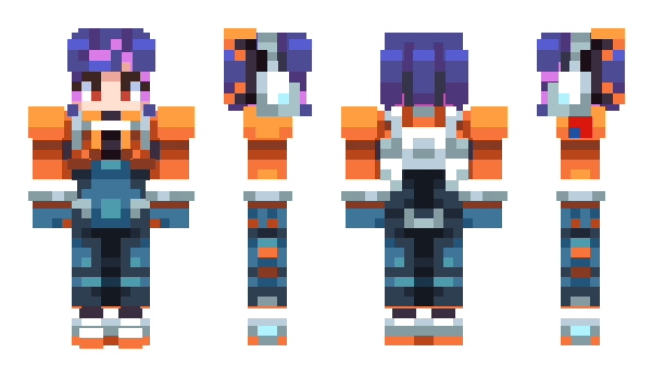 Minecraft skin KAL1COKE