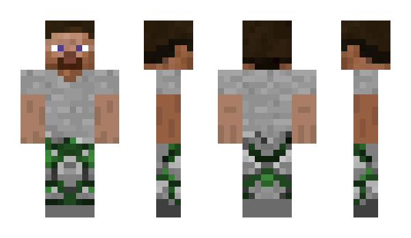 Minecraft skin TrailerSteve