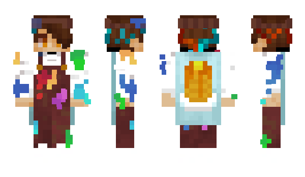 Minecraft скін по ніку PaintedUniverse