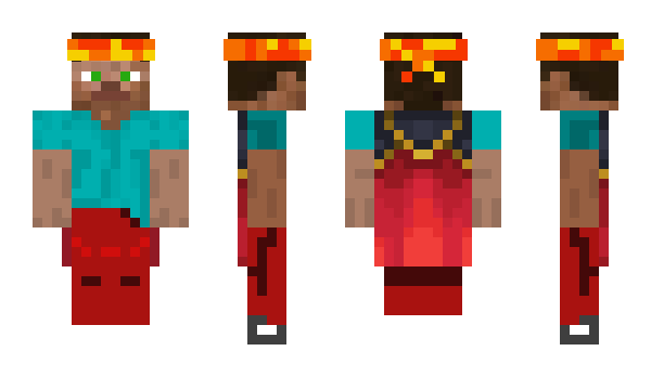 Minecraft skin d22f