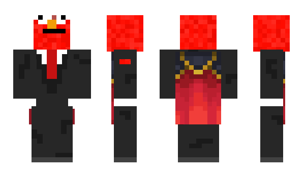 Minecraft скин по нику GangsterElmo