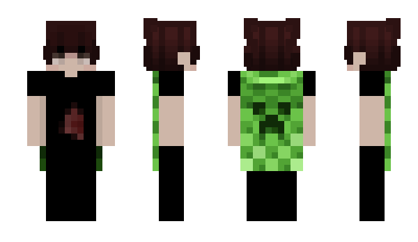 Minecraft skin debilitiado