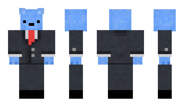 Minecraft skin BlueBear