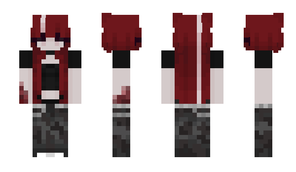 Minecraft skin femslashcork7