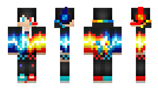 Minecraft skin SnowTiger_