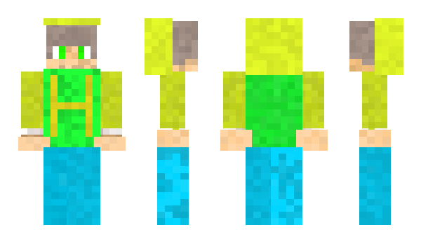 Minecraft skin HoodieCraft