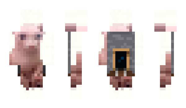 Minecraft скин по нику African_Swine