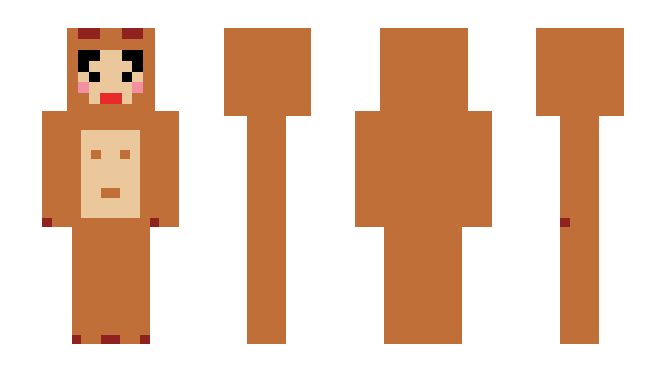 Minecraft skin gomal