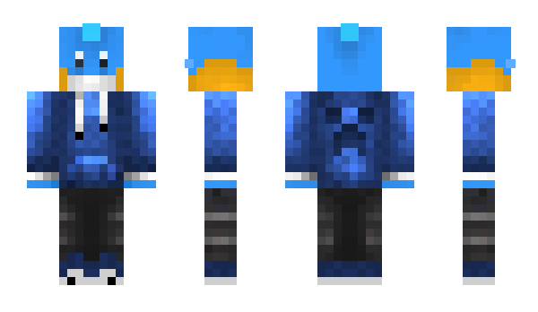 Minecraft skin Mudkip9