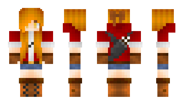 Minecraft skin AngelixBladeKiss