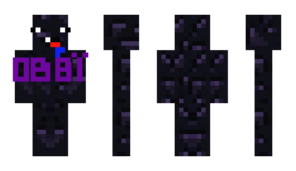 Minecraft skin NoName_Obsidian
