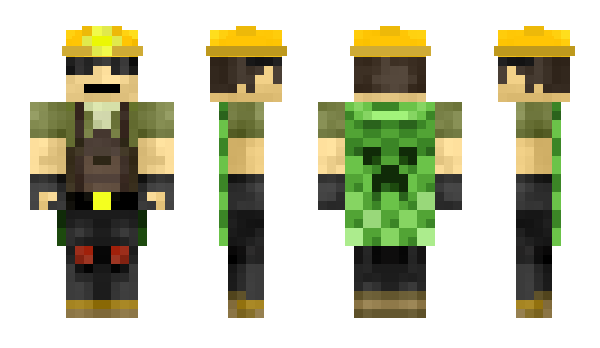 Minecraft skin Mrblack