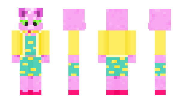 Minecraft skin maragdyr