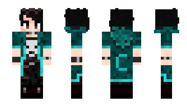 Minecraft skin Cyannabelle