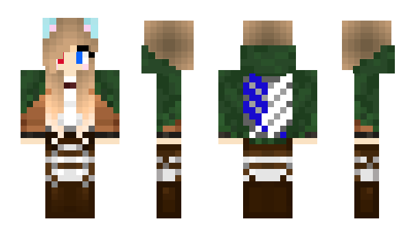 Minecraft skin LuLuScott