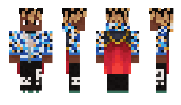 Minecraft скин по нику Recordos