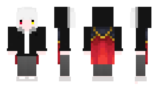 Minecraft skin WhiteFOX_UwU