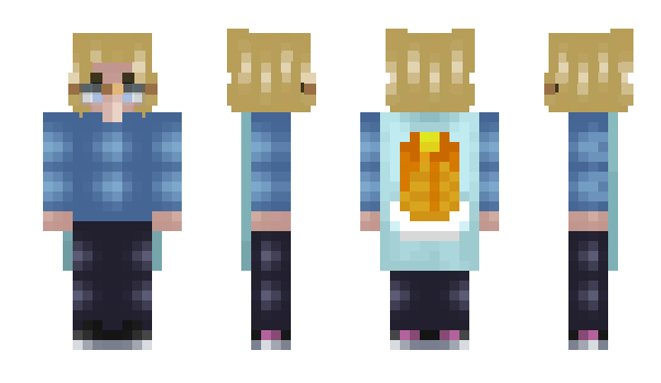 Minecraft skin humanw