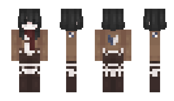 Minecraft скин по нику Hanib