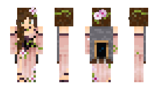 Minecraft скин по нику Bluebell100
